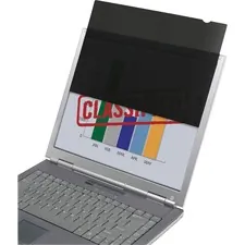 National Industries For the Blind 7045015995308 — SKILCRAFT LCD Monitor Privacy Filters Black - For 20 Monitor, Notebook - Scratch Resistant, Fingerprint Resistant - Anti-glare - 1 Pack