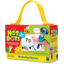 Educational Insights EII 2352 - Educational Insights Beginning Phonics Hot Dots Junior Card 