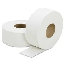 National Industries For the Blind 8540015909072 — SKILCRAFT Jumbo Roll Toilet Tissue - 1 Ply - 3.70 x 2000 ft - White - Fiber - Non-chlorine Bleached - For Restroom, Washroom - 12 / Box