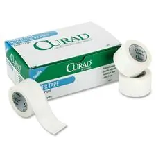 MEDLINE INDUSTRIES INC MII NON270001 — Curad Paper Adhesive Tape - 10 yd Length x 1 Width - Paper - 12 / Box - White