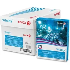 Domtar Inc XER 3R02531 — Xerox Vitality Multipurpose Printer Paper - 92 Brightness - Letter - 8 1/2 x 11 - 24 lb Basis Weight - 5000 / Carton