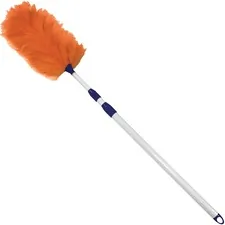 IMPACT PRODUCTS IMP 3106 — Impact Products Adjustable Lambswool Duster - 60 Overall Length - White Handle - 1 Each - White, Assorted