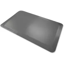 MILLENNIUM MAT COMPANY MLL 44020350 — Guardian Floor Protection Anti-fatigue Mat - Airport, Bank, Hotel, Assembly Line - 36 Length x 24 Width - Rectangle - Vinyl - Gray