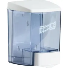 Genuine Joe GJO 29425 — Joe 30 oz Soap Dispenser - Manual - 30 fl oz Capacity - See-through Tank, Water Resistant, Soft Push, Antimicrobial, Anti-bacterial - 1Each