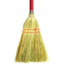 Genuine Joe GJO 12501 — Joe GJO12501, Lobby Toy Broom, 1 Each, Natural - 34 Handle Length - Wood Handle - 1 Each - Natural