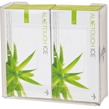 MEDLINE INDUSTRIES INC MII MDS192096B - Medline Plastic Double Glove Box Holder - Horizontal, Vertic