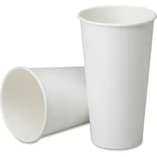 National Industries For the Blind 7350016457875 — SKILCRAFT Disposable Paper Cups - 21 fl oz - 1000 / Box - White - Paper