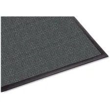 MILLENNIUM MAT COMPANY MLL WG030504 — Guardian Floor Protection WaterGuard Wiper Scraper Indoor Mat - Indoor, Outdoor, Floor, Entryway, Breakroom, Kitchen - 60 Length x 36 Width - Rectangle - Fiber, Polypropylene - Charcoal