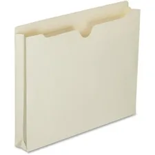 National Industries For the Blind 7530016321014 — SKILCRAFT Straight Tab Cut Letter Recycled File Jacket - 8 1/2 x 11 - 1 1/2 Expansion - Manila - Manila - 30% Recycled - 50 / Box
