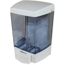 IMPACT PRODUCTS IMP 9346 — ClearVu Soap Dispenser - Manual - 1.44 quart Capacity - White - 1Each