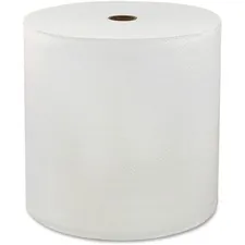 Genuine Joe GJO 96007 — Joe Solutions 1-ply Hardwound Towels - 1 Ply - 7 x 600 ft - White - Virgin Fiber - Embossed, Absorbent, Soft, Chlorine-free, Strong - 6 / Carton