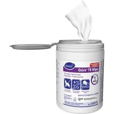 DIVERSEY DVO 4599516CT — Diversey Oxivir Tb Wipes - Wipe - Characteristic Scent - 6 Width x 7 Length - 160 / Canister - 12 / Carton - White