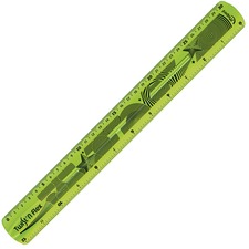 Maped HLX 279010 - Helix Twist-n-Flex 12 Ruler - 12 Length - Imperial, Metric M