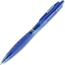 National Industries For the Blind 7520016451147 — SKILCRAFT Retractable Ballpoint Pen - 1.4 mm Pen Point Size - Refillable - Retractable - Blue - Transparent Barrel - 12 / Dozen
