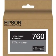 EPSON T760120 — T760 ULTRACHROME HD PHOTO BLACK INK