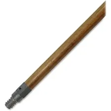 Genuine Joe GJO 37061 — Joe Threaded Metal Handle - Natural - Metal, Steel - 1 Each