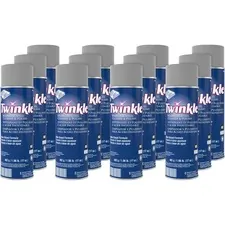 DIVERSEY DVO 991224CT — Twinkle Stainless Steel Cleaner/Polish - Ready-To-Use Aerosol - 17 fl oz (0.5 quart) - Characteristic Scent - 12 / Carton - White
