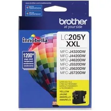 Brother LC205Y — Brother Innobella LC205Y Super High Yield Yellow Ink Cartridge - Inkjet - Super High Yield - 1200 Pages - Yellow - 1 Each