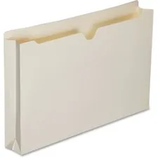 National Industries For the Blind 7530016321021 — SKILCRAFT Straight Tab Cut Legal Recycled File Jacket - 8 1/2 x 14 - 2 Expansion - Manila - Manila - 30% Recycled - 50 / Box