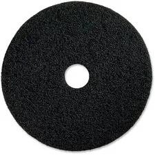 Genuine Joe GJO 93120 — Joe Extreme Hi Pro Stripping Pad - 20 Diameter - 5/Carton x 20 Diameter x 1 Thickness - Resin, Fiber - Black