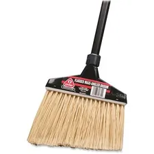 DIVERSEY DVO 91351CT — Diversey 13 Maxi Angler Broom - Polyethylene Terephthalate (PET) Bristle - 13 Brush Face - 48 Handle Length - 0.94 Handle Diameter - Aluminum Handle - 4 / Carton - Natural, Black