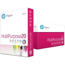 INTERNATIONAL PAPER HEW 112000CT — HP Papers MultiPurpose20 8.5x11 Inkjet, Laser Copy & Multipurpose Paper - White - 96 Brightness - Letter - 8 1/2 x 11 - 20 lb Basis Weight - Extra Smooth - 5000 / Carton