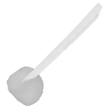 Genuine Joe GJO 85122 — Joe Toilet Bowl Mop - 4.50 Head - 12 Plastic Handle - Acid Resistant, Durable, Long Lasting, Lightweight, Fatigue-free - 100 / Carton - White