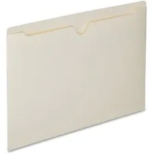 National Industries For the Blind 7530016321018 — SKILCRAFT Straight Tab Cut Legal Recycled File Jacket - 8 1/2 x 14 - Manila - Manila - 30% Recycled - 100 / Box