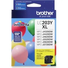 Brother LC203Y — INNOBELLA HIGH YIELD (XL SERIES) YELLOW INK CARTRIDGE