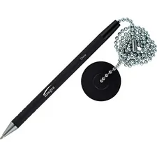 Integra ITA 38648 — Integra Antimicrobial Rubber Barrel Counter Pen - Black - Rubber Barrel - 1 Each
