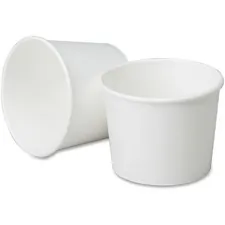 National Industries For the Blind 7350006414518 — SKILCRAFT 12 oz. Paper Cups - 12 fl oz - 1200 / Box - White - Paper - Hot Drink, Soup
