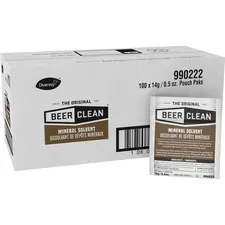 DIVERSEY DVO 990222 — Diversey Beer Clean Mineral Solvent - 0.49 oz (0.03 lb) - 100 / Carton - White