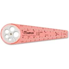 Learning Resources LRN LER45761 — Learning Resources Safe-T Compass - Plastic - Orange - 1 Each