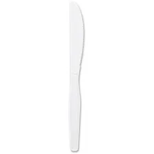 Genuine Joe GJO 10431CT — Joe Heavyweight Disposable Knives - 1 Piece(s) - 4000/Carton - 1 x Knife - Disposable - Polystyrene - White