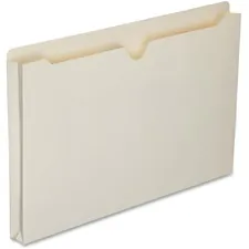 National Industries For the Blind 7530016321019 — SKILCRAFT Straight Tab Cut Legal Recycled File Jacket - 8 1/2 x 14 - 1 Expansion - Manila - Manila - 30% Recycled - 50 / Box