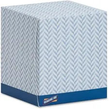 Genuine Joe GJO 26085 — Joe Cube Box Facial Tissue - 2 Ply - White - Soft, Interfolded, Comfortable, Smooth, Flexible - For Face, Skin, Home, Office, Business - 85 Per Box - 36 / Carton