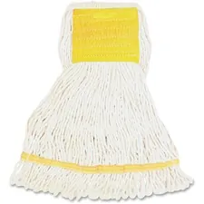 Genuine Joe GJO SWH5BCT — Joe Wide Band Small Mophead - Synthetic Fiber