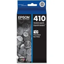 EPSON T410120 — Epson DURABrite Ultra 410 Ink Cartridge - Photo Black - Inkjet - Standard Yield - 2100 Pages Photo Black - 1 Each