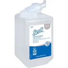 KIMBERLY CLARK KCC 12977 — Scott Hand Sanitizer Foam Refill - 33.8 fl oz (1000 mL) - Kill Germs - Hand - Clear - Alcohol-free, Dye-free, Fragrance-free - 6 / Carton