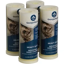 GEORGIA PACIFIC GPC 44627 — Georgia- Pacific Heavy-Duty Gel Industrial Hand Cleaner Dispenser Refills - Citrus Scent - 101.4 fl oz (3 L) - Grime Remover, Soil Remover, Tar Remover, Paint Remover, Lacquer Remover - Hand, Skin - Clear - Heavy Duty, Non-greasy, Site Window, Fast Acting - 4 / Carton
