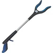 Ettore Products Company ETO 49016CT — Ettore Grip 'n Grab Multipurpose Pickup Tool - 16 Reach - Lightweight, Rust Proof - Aluminum, Plastic - Blue - 6 / Carton