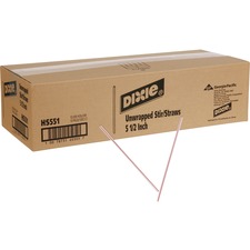 GEORGIA PACIFIC DXE HS551CT - Dixie Plastic Stirrers by GP Pro - 5.50 Length - Plastic - 1