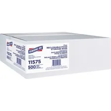 Genuine Joe GJO 11575 — Joe Food Storage Bags - 1.15 mil (29 Micron) Thickness - Clear - 500/Box - Food, Beef, Poultry, Seafood, Vegetables