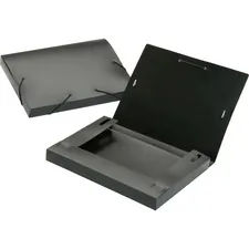 National Industries For the Blind 7520016598745 — SKILCRAFT Letter Expanding File - 8 1/2 x 11 - Poly - Black - 1 Each