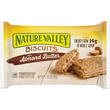 GENERAL MILLS GNM SN47879 — NATURE VALLEY Flavored Biscuits - Almond Butter, Cinnamon - Box - 1.35 oz - 16 / Box