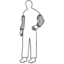 IMPACT PRODUCTS IMP M2400 — MALT PolyLite Sleeve Covers - 18 Length - White - Polypropylene - Elastic Ends