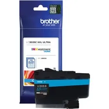 Brother LC3035C — Brother LC3035C Single Pack Ultra High-yield Cyan INKvestment Tank Ink Cartridge - Inkjet - Ultra High Yield - 5000 Pages - 1 Pack