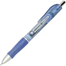 National Industries For the Blind 7520016539300 — SKILCRAFT .5mm Retractable Rollerball Pen - 0.5 mm Pen Point Size - Needle Pen Point Style - Refillable - Retractable - Blue Pigment-based Ink - Plastic Barrel - 12 / Dozen
