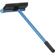 Ettore Products Company ETO 59016CT — Ettore Auto Squeegee Scrubber - 8 Nylon Blade - 16 Handle - Durable, Streak-free, Lightweight - Blue
