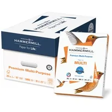 INTERNATIONAL PAPER HAM 106310PL — Hammermill Paper for Multi 8.5x11 Copy & Multipurpose Paper - White - 97 Brightness - Letter - 8 1/2 x 11 - 20 lb Basis Weight - Smooth - 200000 / Pallet